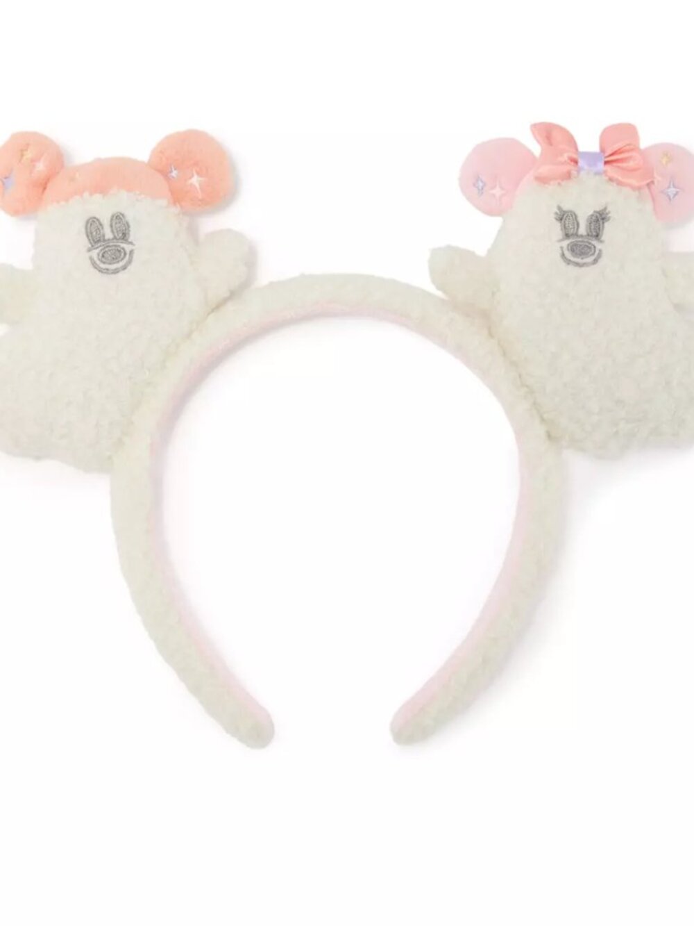 Mickey and Minnie Mouse Cutie Ghost Ear Headband 2026